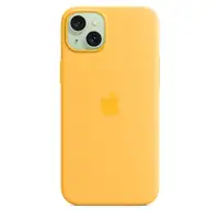 Apple Funda de silicona con MagSafe para el iPhone 15 Plus - Amarillo solar