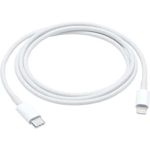 Apple MM0A3ZM/A cable de conector Lightning 1 m Blanco