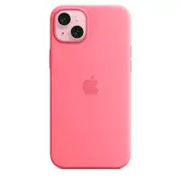 Apple Funda de silicona con MagSafe para el iPhone 15 Plus - Rosa
