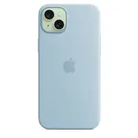 Apple Funda de silicona con MagSafe para el iPhone 15 Plus - Azul claro