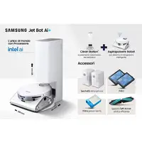 Samsung Jet Bot AI+ 0,2 L Sin bolsa Plata, Blanco
