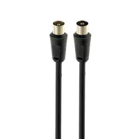 Gembird CCV-515 cable coaxial 1,8 m Negro