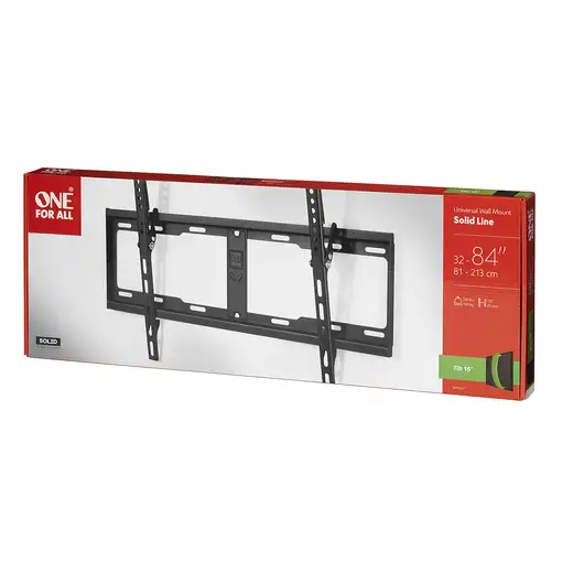 One For All WM 4621 soporte para TV 2,13 m (84'') Negro