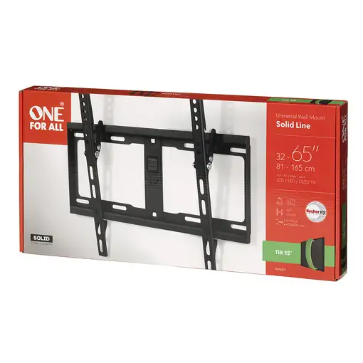 One For All SOLID 165,1 cm (65'') Negro