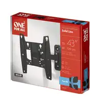 One For All SOLID 109,2 cm (43'') Negro