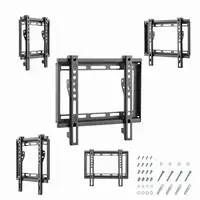 Gembird WM-42F-04 soporte para TV 106,7 cm (42'') Negro