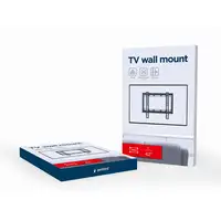 Gembird WM-42F-04 soporte para TV 106,7 cm (42'') Negro