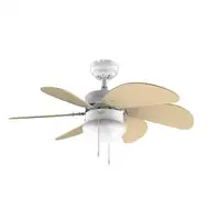 Cecotec 05963 ventilador Blanco, Amarillo