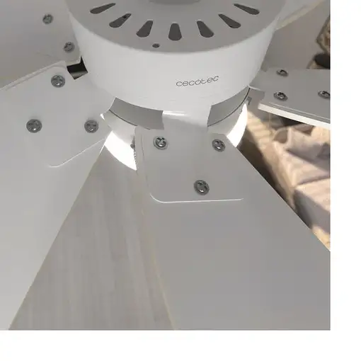 Cecotec 05963 ventilador Blanco, Amarillo