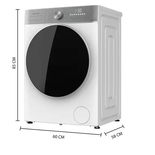 Cecotec 02786 lavadora Carga frontal 10 kg 1400 RPM Blanco