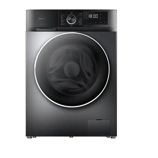 Cecotec 02471 lavadora Carga frontal 10 kg 1400 RPM Acero inoxidable