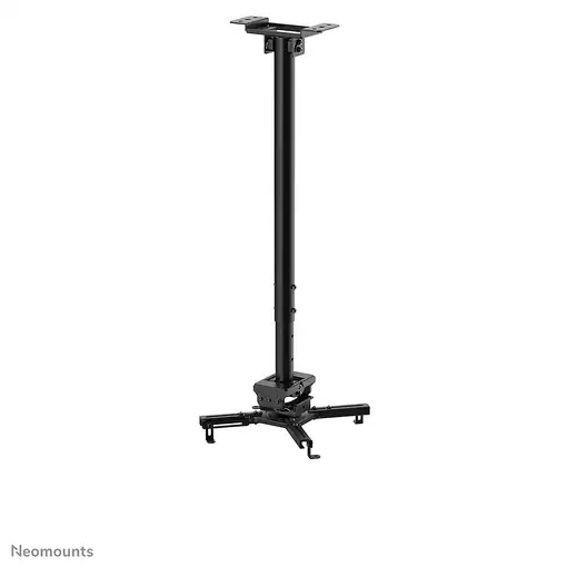 Neomounts CL25-550BL1 Soporte de techo para proyector - alt. 74,5-114,5 cm - fácil
