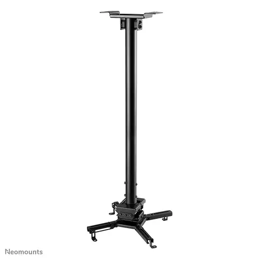 Neomounts CL25-550BL1 Soporte de techo para proyector - alt. 74,5-114,5 cm - fácil