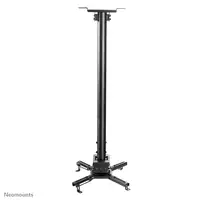 Neomounts CL25-550BL1 Soporte de techo para proyector - alt. 74,5-114,5 cm - fácil