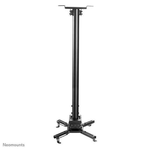 Neomounts CL25-550BL1 Soporte de techo para proyector - alt. 74,5-114,5 cm - fácil