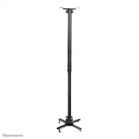 Neomounts CL25-550BL1 Soporte de techo para proyector - alt. 74,5-114,5 cm - fácil