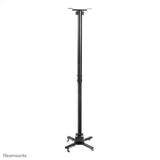 Neomounts CL25-550BL1 Soporte de techo para proyector - alt. 74,5-114,5 cm - fácil