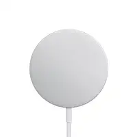 Apple MagSafe Auriculares, Smartphone Plata, Blanco Cargador inalámbrico Interior