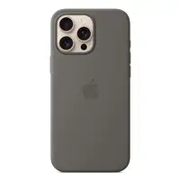 Apple Funda de silicona con MagSafe para el iPhone 16 Pro Max - Gris piedra