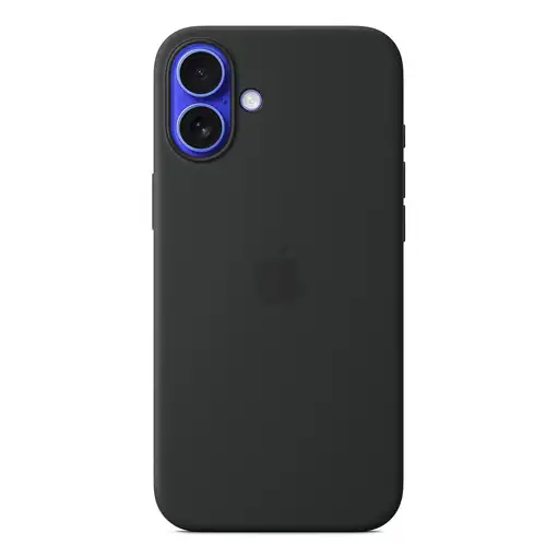Apple Funda de silicona con MagSafe para el iPhone 16 Plus - Negro