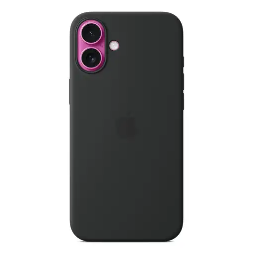 Apple Funda de silicona con MagSafe para el iPhone 16 Plus - Negro