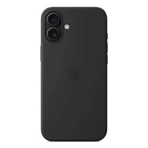 Apple Funda de silicona con MagSafe para el iPhone 16 Plus - Negro
