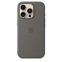 Apple Funda de silicona con MagSafe para el iPhone 16 Pro - Gris piedra
