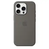Apple Funda de silicona con MagSafe para el iPhone 16 Pro - Gris piedra
