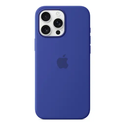 Apple Funda de silicona con MagSafe para el iPhone 16 Pro Max - Azul ultramar