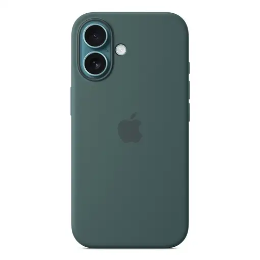 Apple Funda de silicona con MagSafe para el iPhone 16 - Verde lago