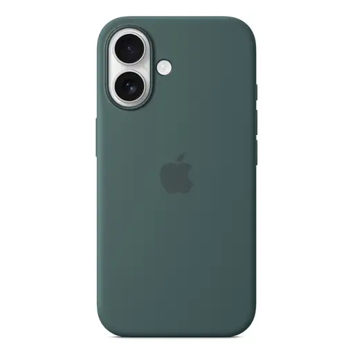 Apple Funda de silicona con MagSafe para el iPhone 16 - Verde lago