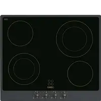 Smeg Coloniale P864AO hobs Antracita Integrado 60 cm Cerámico 4 zona(s)