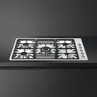 Smeg Classic PGF95-4 hobs Acero inoxidable Integrado 87 cm Encimera de gas 5 zona(