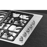 Smeg Classic PGF95-4 hobs Acero inoxidable Integrado 87 cm Encimera de gas 5 zona(