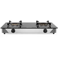 Orbegozo FO 2720 Negro, Acero inoxidable Encimera Encimera de gas 2 zona(s)