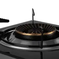 Orbegozo FO 2720 Negro, Acero inoxidable Encimera Encimera de gas 2 zona(s)