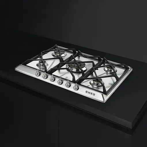 Smeg Victoria SR975XGH hobs Acero inoxidable Integrado 68.5 cm Encimera de gas 5 z