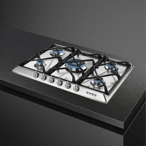 Smeg Victoria SR975XGH hobs Acero inoxidable Integrado 68.5 cm Encimera de gas 5 z