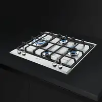 Smeg SLR64SGH hobs Acero inoxidable Integrado Encimera de gas 4 zona(s)
