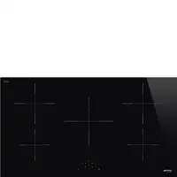 Smeg Universal SI2951D hobs Negro Integrado 90 cm Con placa de inducción 5 zona(s)