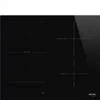 Smeg Universal SI1M4644D hobs Negro Integrado 60 cm Con placa de inducción 4 zona(