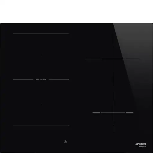 Smeg Universal SI1M4644D hobs Negro Integrado 60 cm Con placa de inducción 4 zona(