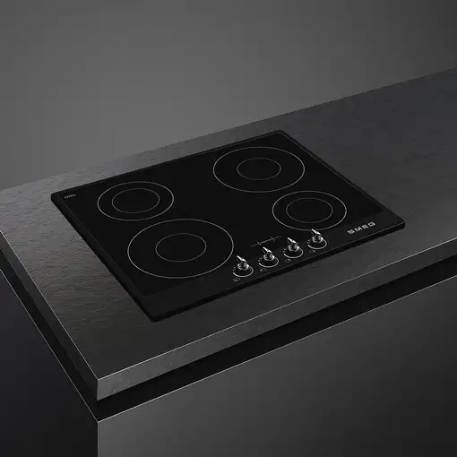 Smeg Victoria SI964NM hobs Negro Integrado 60 cm Con placa de inducción 4 zona(s)