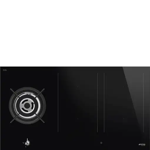 Smeg Classic PM3953D hobs Negro Integrado 90 cm Combi 5 zona(s)