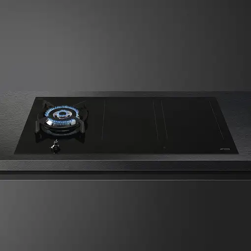 Smeg Classic PM3953D hobs Negro Integrado 90 cm Combi 5 zona(s)