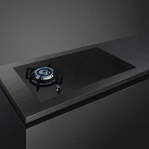 Smeg Classic PM3953D hobs Negro Integrado 90 cm Combi 5 zona(s)