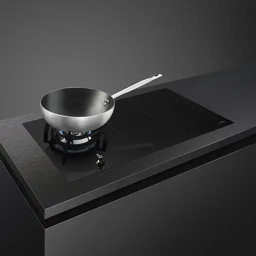 Smeg Classic PM3953D hobs Negro Integrado 90 cm Combi 5 zona(s)