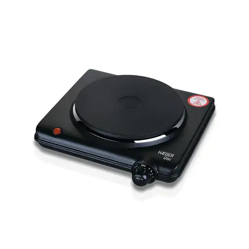 Haeger HP-01B.012A hobs Negro Encimera 23 cm Quemador en espiral 1 zona(s)