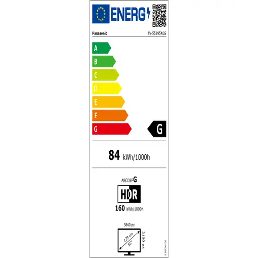 Panasonic TV-55Z95AEG Televisor 139,7 cm (55'') 4K Ultra HD Smart TV Negro