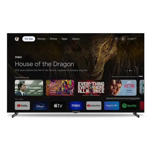 Thomson G63 Series 50UG4S14 Televisor 127 cm (50'') 4K Ultra HD Smart TV Wifi Negro